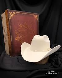 Original Tombstone 20X Western Cowboy Felt Hat for Men and Women - East West Style - White - Image 5