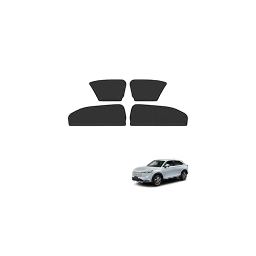 CARTIST ホンダ ヴェゼル RV3/4/5/6型 メッシュカーテン VEZEL 2代目 2021年~ 遮光カーテン サンシェード カーシェード フロントドア 遮光カーテン UVカット 遮光 断熱 説明書付き 安定性 取り付け簡単 インテリア 日よけ 車種専用 4枚