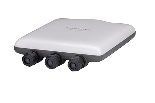 Image of Fortinet FortiAP 234G Ruggedized Indoor /Outdoor Wi-Fi 6E Access Point | Tri-Radio 2.4 GHz + 5 GHz + 5 GHz / 6 GHz /scanning | Up to 574 Mbps + 1201 Mbps + 2402 Mbps (FAP-234G-A)