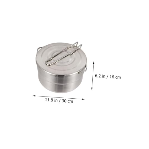 Pot à bento induction en acier inoxydable durable pour camping - 2
