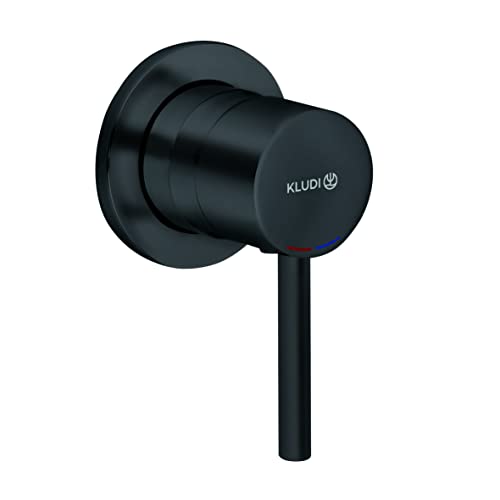 Kludi 389253976 Bozz-389253976 Duscharmatur Bozz matt-389253976, schwarz matt