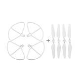 LuxuryHM 4/8pcs Quick Release Propeller for FI-MI X8SE X8 SE 2020 Drone Replacement Blade Folding Props Spare Parts Accessory Wing Fan (Color : White Set)
