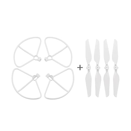 LuxuryHM 4/8pcs Quick Release Propeller for FI-MI X8SE X8 SE 2020 Drone Replacement Blade Folding Props Spare Parts Accessory Wing Fan (Color : White Set)