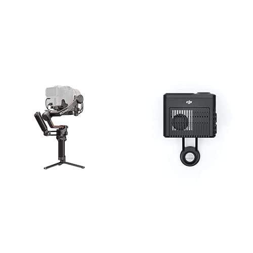 DJI RS 3 Pro Combo & DJI LiDAR Range Finder (RS) - 3-Axis Gimbal Stabilizer for DSLR and Cinema Cameras, Automated Axis Locks, Extended Carbon Fiber Axis Arms, LiDAR Focusing