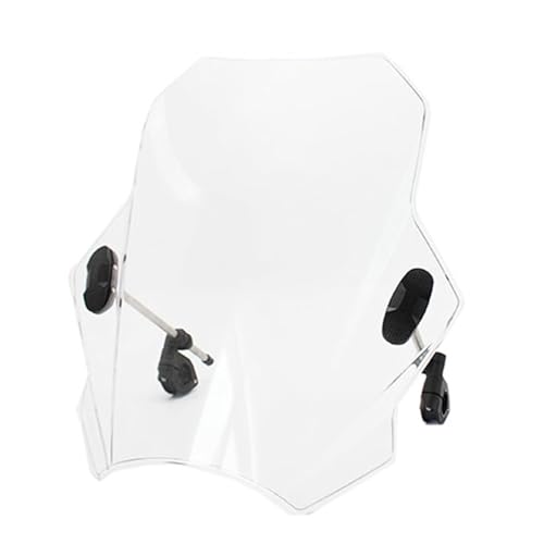Déflecteur vent moto contre les turbulences pare-brise réglable Aprilia Shiver