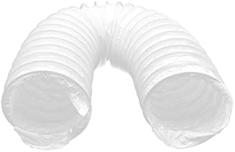 H&C VENT 125mm / 5 inch Ducting Hose Pipe │ Flexible PVC Tube │ Aircon Duct Hose │ Ventilation Flex Exhaust Pipe │ Tumble Dryer, Extractor Fan, Exhaust Fan Air Conditioning Conditioner (Air con, AC)