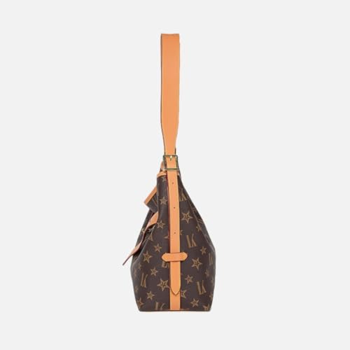 Bolso grande de hombro ajustable para mujer cuero miniatura 5