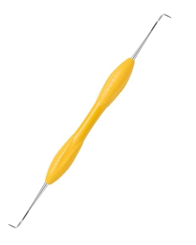 AmeriCan Goods Dental Scaler J34/35 Jacquette Silicone Lightweight Color-Coded Handle Professional Autoclavable Double-Ended Instrument