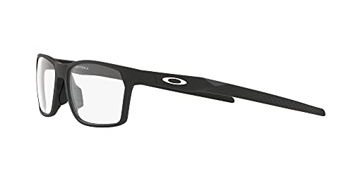 Image of Oakley Mens OX8174F Hex Jector Low Bridge Fit Rectangular Eyeglasses