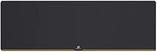 Corsair MM200 Extended Cloth Surface Mousepad Glide-Optimised Textile Surface, Anti-Slip Base, Designed for Optical and Laser Mice, 930 x 300 x 2 mm, Black