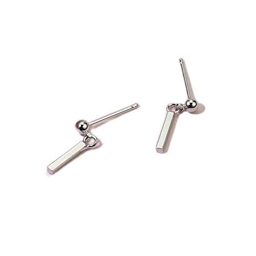 Boucles d'oreilles clous argent sterling élégantes pour femme éclat durable