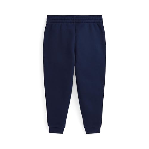 POLO RALPH LAUREN Boys Logo Fleece Jogger Pants (Toddler/Little Kid) Newport Navy 3 Years2