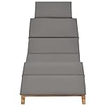 FIRBNUS Teak Sonnenliege klappbar (2er-Set)