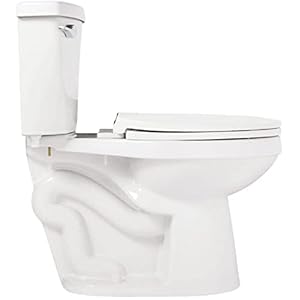 Signature Hardware 462381 Bradenton 1.28 GPF Two Piece Elongated Toilet with 14" Rough-In - White Signature Hardware 462381 Bradenton 128 GPF Two Piece Elongated Toilet with 14 Rough In White