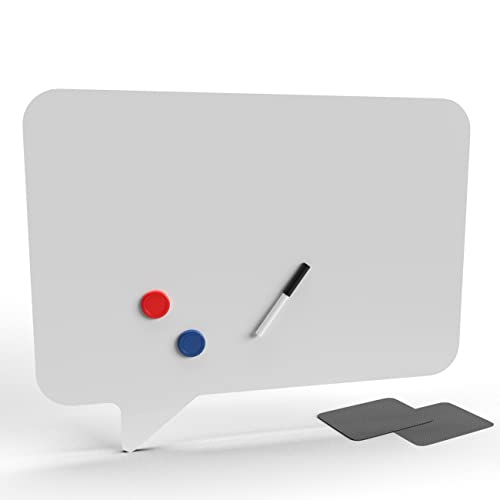 Tableau magnétique mural avec formes mignonnes | Tableau magnétique mural moulé utile pour écrire des mémos et des messages (Nuage) Cover