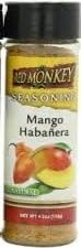 Red Monkey Seasoning 3-4oz Bottle (Pack of 3) Select Flavor Below (Mango Habanera 4oz)