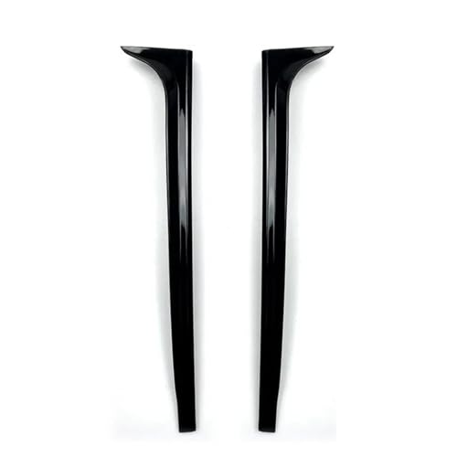 Alerón lateral de ventana trasera para VW Polo Mk5 6R 6C molduras negras