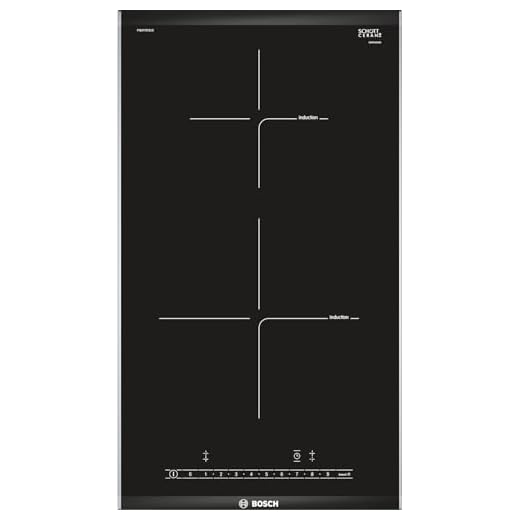 Bosch Pib375Fb1E, 30 Cm, Built In Induction Hob Ceramic Glass 2 Cooking Zones - Black
