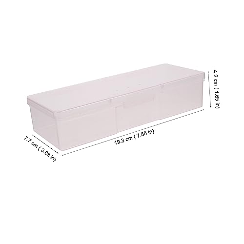 8 Pcs Manicure Tool Storage Case, Compact Abs Organizer Box for Nail Brushes Pens, and Accessories, Ideal for Home and Professional Use - Image 4