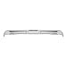 KUAFU Front Bumper Compatible with 1978 1979 Ford Bronco F100 F150 Replacement For FO1002148 W/O Impact Strip Holes Steel Chrome Silvery Bumper Face Bar 3PCS
