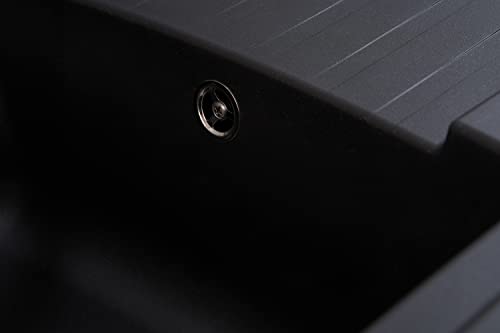 respekta キッチンシンク Alineo100 ブラック 86cm