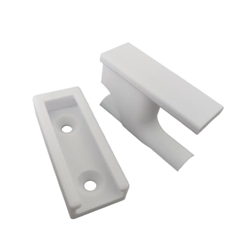 kowaku Fishing Rod Holder Wall Mount Fishes Tackle Tool Rod Supptor Gift Organizer Fishing Pole Rack for Garage Barn Household Home, White