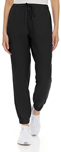 MediChic Aqua Scrubs Water Resistant 6-Pocket Slim Scrub Joggers Pants
