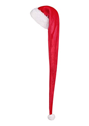 Long Santa Hat Christmas Santa Hat Overlength...