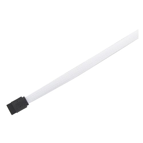 Cable SATA 3.0 III 50 cm con ángulo recto y funda de nylon miniatura 6