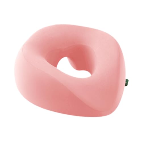 JAYIOLA Almohada de masaje de salón, almohada, cuna facial, almohada de masaje para el hogar, para papá mamá, Rosa