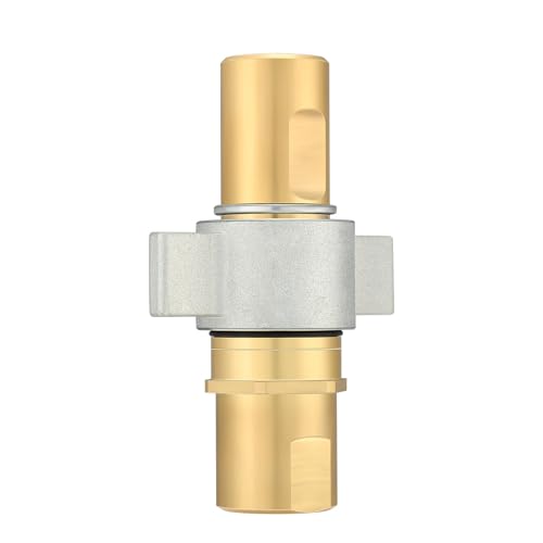 Image of MEASUREMAN 1 inch NPT Wet-Line Wing Nut Hydraulic Quick Disconnect Coupler /Coupling Set