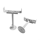 Utilisation polyvalente : compatible avec le montage vertical de radiateur en fonte, ces supports généraux offrent un soutien sûr sur plusieurs tailles