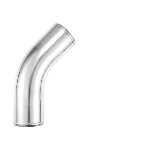 Durite D'admission D'air Tube Refroidisseur Intermédiaire Alliage D'aluminium Pour Voiture Coude Coude Raccords D'admission D'air 45 Degrés OD 32-102mm...