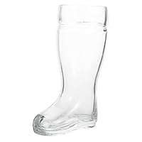 IMIKEYA Boots Design Glass Cup Boots Shaped Beer Mug for Drinking Bar Glassware for Home Bar Use