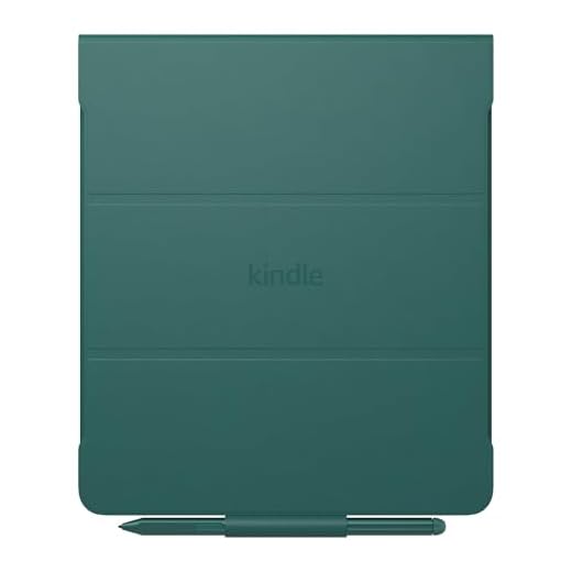 Étui à rabat avec système d'attache aimanté pour Amazon Kindle Scribe | Étui composé de matériaux d'origine végétale