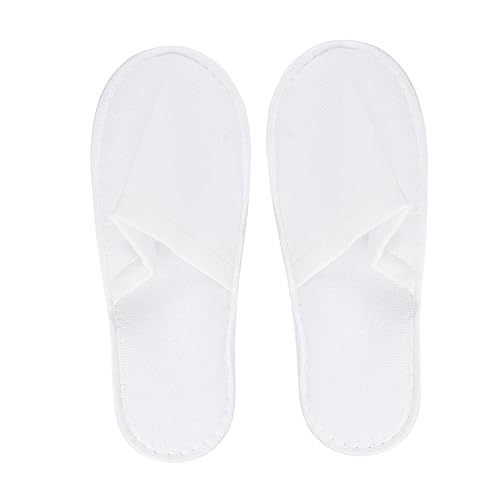 12pairs Disposable Non-slip Slippers for Hotels and Home Guests of Lightweight and Portable Spa Footwear for Summer Use Soft and Comfortable Design