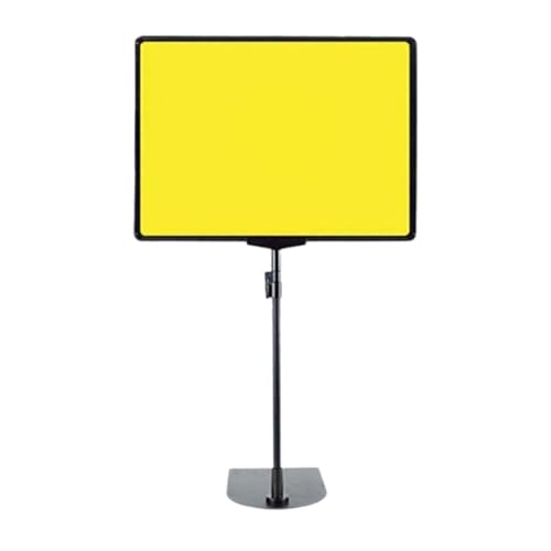 Soporte ajustable para letreros negro ideal para organizar las tarifas en tiendas de moda 7