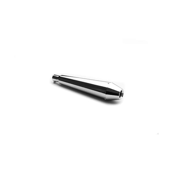 Aew Megaphone for Interceptor/GT 650 TE 101 Exhaust Chrome Finish
