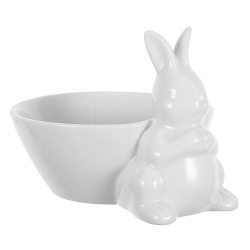 Comparison: Best Microwave Xmas Pudding 9 OHPHCALL Cereal Bowl Ceramic Bunny Shaped Dessert Dish Cute Pudding Cup for Fruit Salad and Home Decor Microwave and Freezer Safe Versatile Kitchen Addition