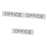 OUNONA 3stücke Büroschild Aus Acryl Türschild Mit Einfacher Für Klare Kennzeichnung Von Bürostandorten Langlebig Und Für Professionelle Umgebungen