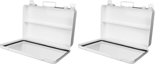 Image of Ever Ready First Aid Metal Case, No.36 - 14 inch x 10 inch x 2.5 inch (Pack of 2)