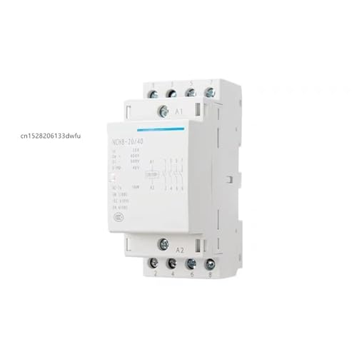 Mini contacteur CA de puissance 25A 2NO pour circuits électriques monophasés - 4