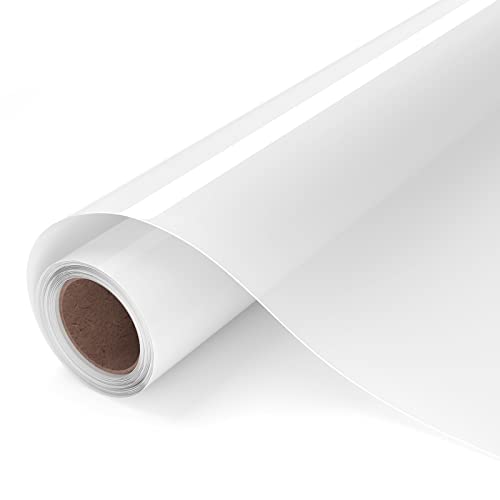 UIOK Sublimation Flex Thermocollant pour Tissu Coton 12' X 5FT Film Fle Transparent pour Sublimation, Matte Sublimation Vinyle Lavable Durable HTV pour Vêtements, Sacs, Tabliers en Coton (Matte)