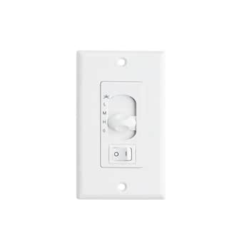 Maxim Lighting FCT88801WT Accessory - AC Wall Control Light Dimming and Fan Control