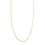 18-karatowe żółte złoto łańcuszek (18K) wymuszony kotwica 1. grubość 1,1 mm - certyfikat - Mondepetit - 1597-50 cm