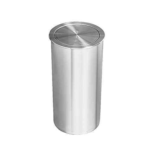 Poubelle encastrée acier inoxydable AA L couvercle basculant invisible