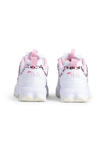 FILA Disruptor P Teens Baskets Blanches Fille et Ado Décontractées - 3
