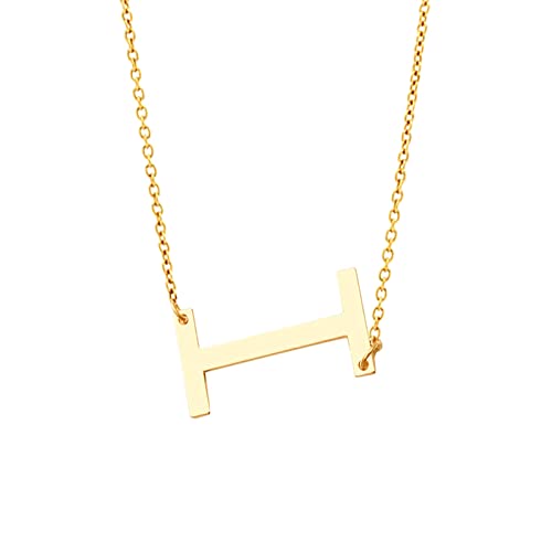 Yowablo Letras inglesas amantes de la moda collar colgante letras inglesas moda amante niña...