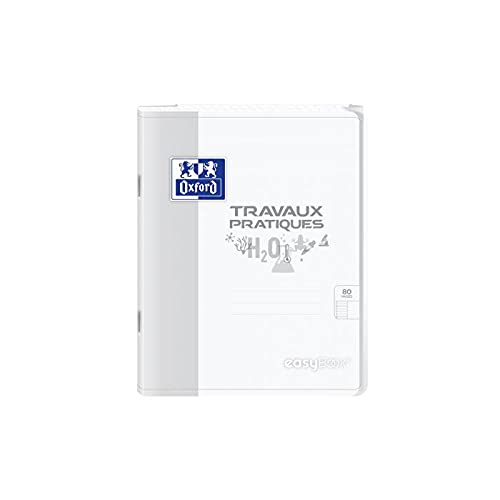 Oxford - Lotto di 10 quaderni TP esaybook rilegati, 17 x 22 cm, 80 p, 90 – 120 g, colori casuali