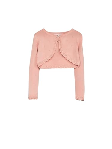 Abel & Lula Knit Bolero Cardigan for Girls Rose